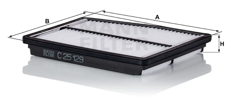 Mann-Filter - C 25 129 - Luftfilterelement