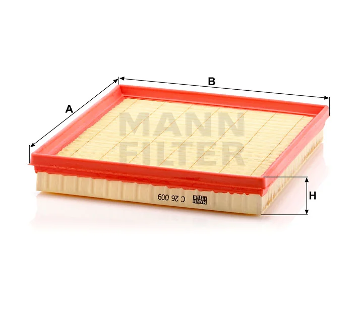 Mann-Filter - C 26 009-2 - Luftfilterelement