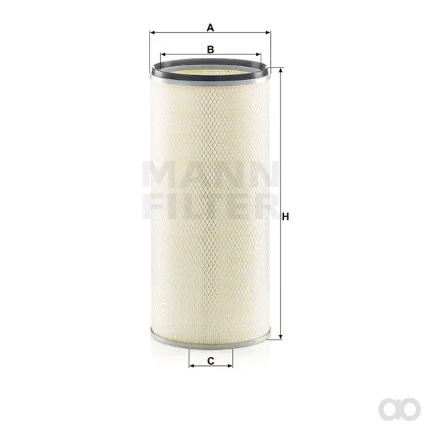 Mann-Filter - C 26 031 x - Luftfilterelement (Sekundärelement)