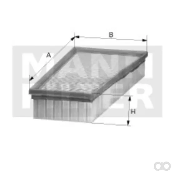 Mann-Filter - C 26 042 - Luftfilterelement