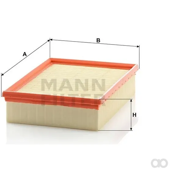 Mann-Filter - C 26 138/1 KIT - Luftfilterelement (Servicekit)