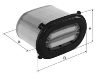 Mann-Filter - C 26 270 - Luftfilterelement (Iqoron)