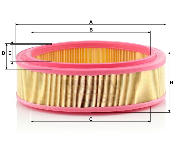 Mann-Filter - C 2672/1 - Luftfilterelement