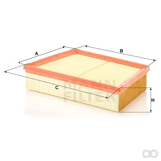 Mann-Filter - C 28 022 - Luftfilterelement