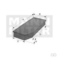 Mann-Filter - C 28 038 - Luftfilterelement