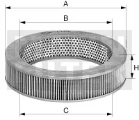Mann-Filter - C 30 010 - Luftfilterelement
