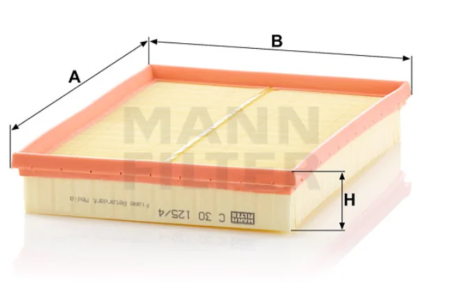 Mann-Filter - C 30 125/4 - Luftfilterelement