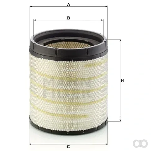 Mann-Filter - C 31 021 - Luftfilterelement