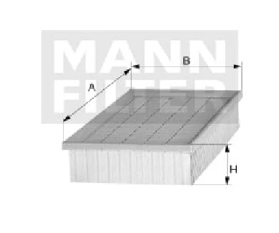 Mann-Filter - C 31 120 - Luftfilterelement