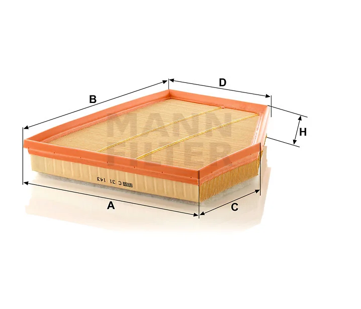 Mann-Filter - C 31 143 - Luftfilterelement