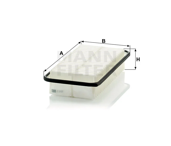 Mann-Filter - C 3127 - Luftfilterelement