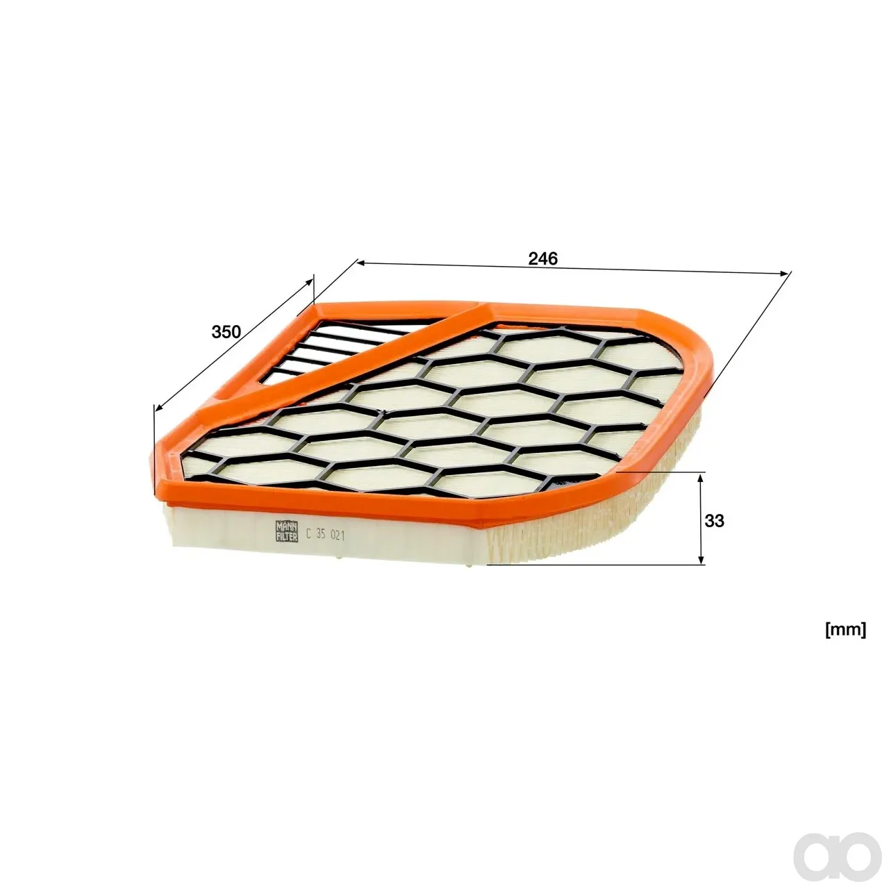 Mann-Filter - C 35 021 - Luftfilterelement