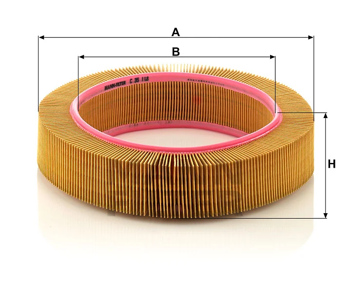 Mann-Filter - C 35 118 - Luftfilterelement