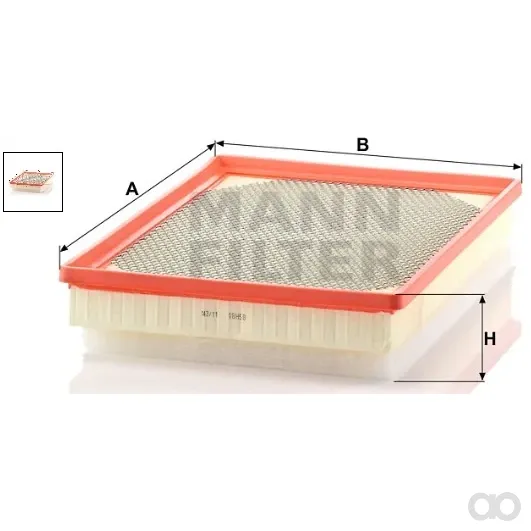 Mann-Filter - C 36 172 - Luftfilterelement