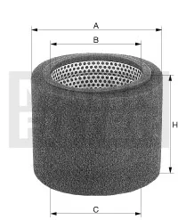 Mann-Filter - C 37 820/1 - Luftfilterelement