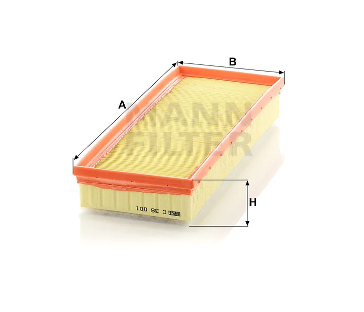 Mann-Filter - C 38 001 - Luftfilterelement
