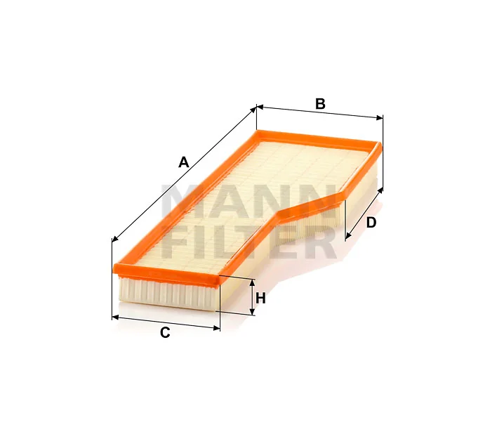 Mann-Filter - C 54 165 - Luftfilterelement