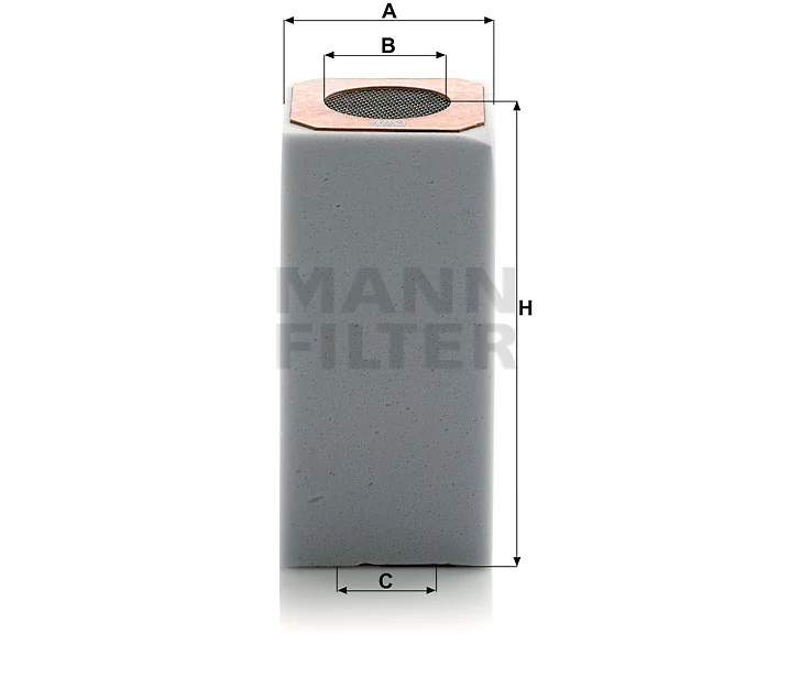 Mann-Filter - C 8004/1 - Luftfilterelement