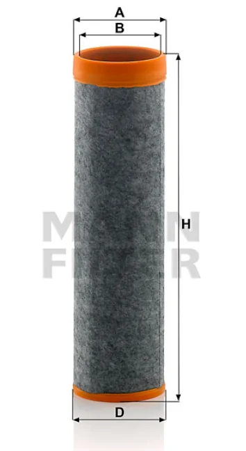 Mann-Filter - CF 10 001 - Luftfilterelement (Sekundärelement)