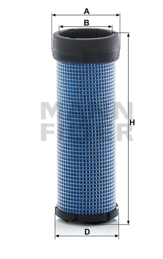 Mann-Filter - CF 10 006 - Luftfilterelement (Sekundärelement)