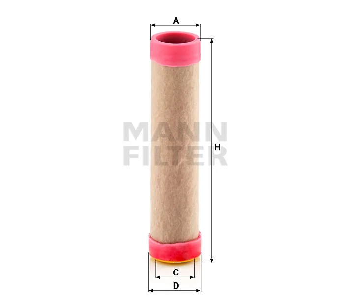 Mann-Filter - CF 100 - Luftfilterelement (Sekundärelement)