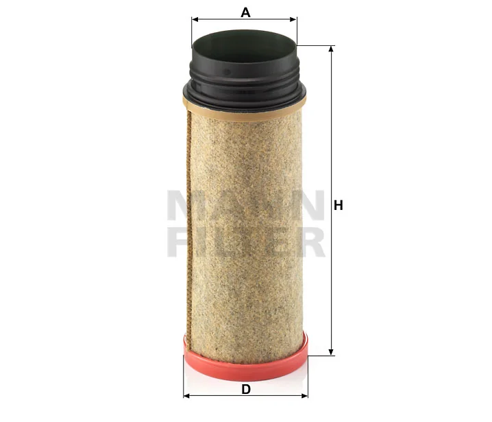 Mann-Filter - CF 1240 - Luftfilterelement (Sekundärelement)