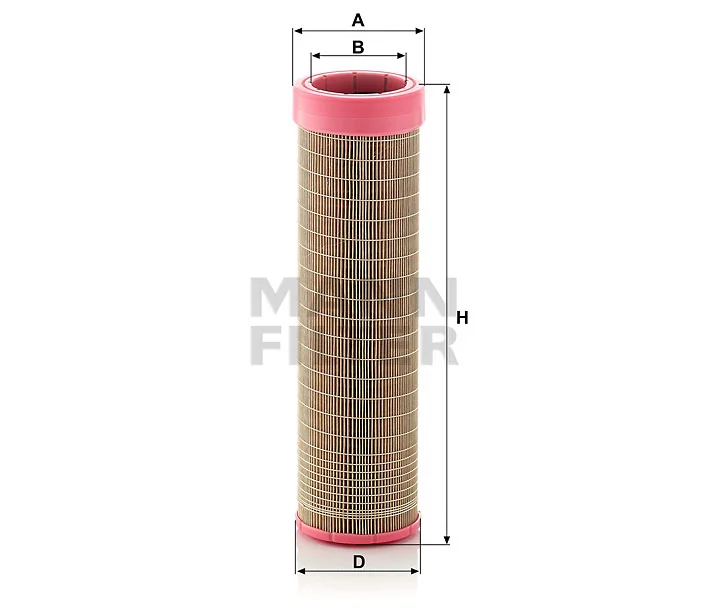 Mann-Filter - CF 14 145/2 - Luftfilterelement (Sekundärelement)