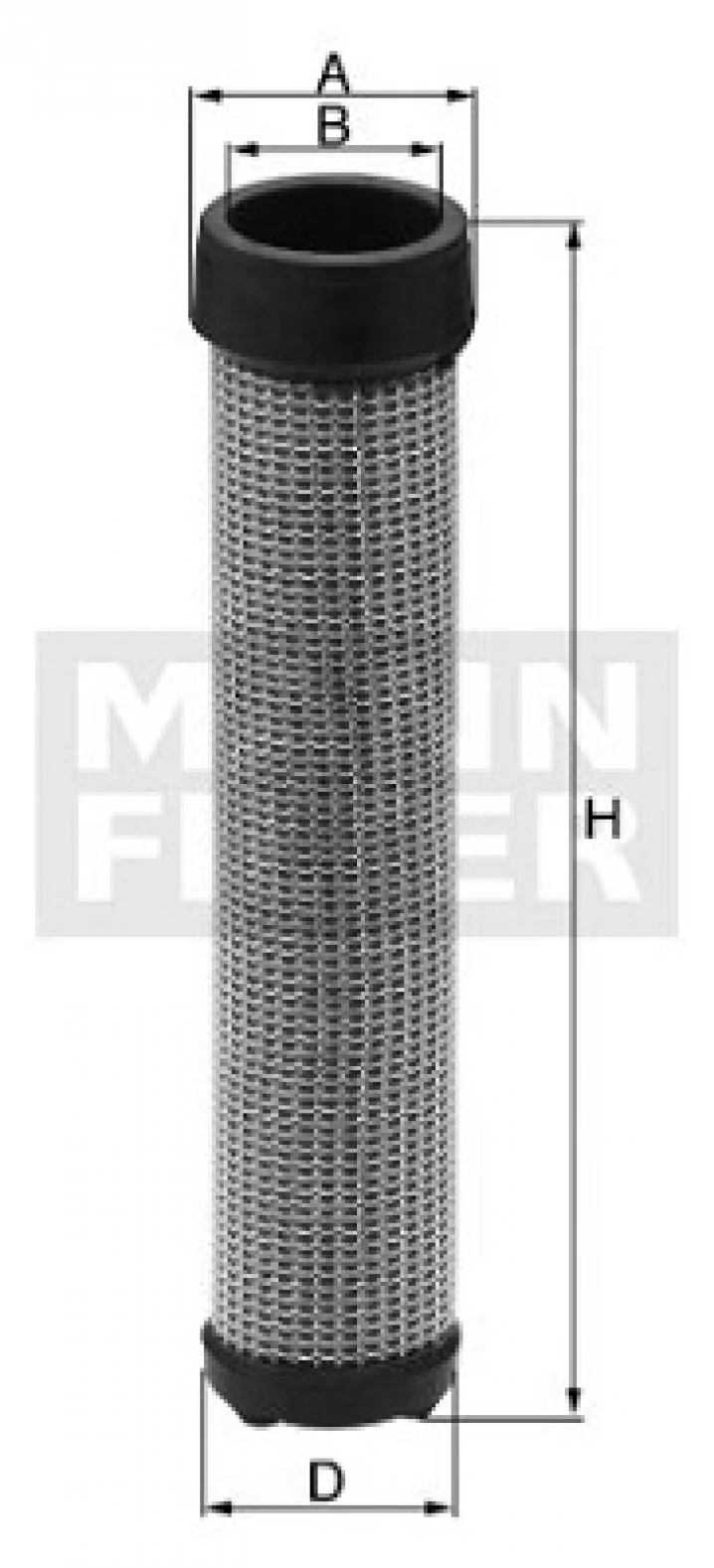 Mann-Filter - CF 1414 - Luftfilterelement (Sekundärelement)