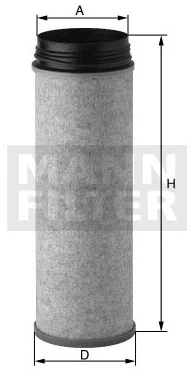 Mann-Filter - CF 1480 - Luftfilterelement (Sekundärelement)