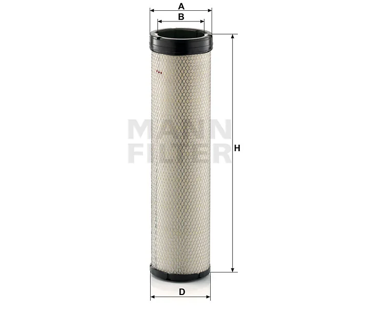 Mann-Filter - CF 1570 - Luftfilterelement (Sekundärelement)