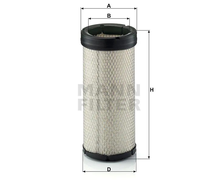 Mann-Filter - CF 1574 - Luftfilterelement (Sekundärelement)