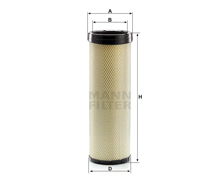 Mann-Filter - CF 1720 - Luftfilterelement (Sekundärelement)