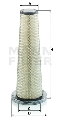 Mann-Filter - CF 21 002 - Luftfilterelement (Sekundärelement)