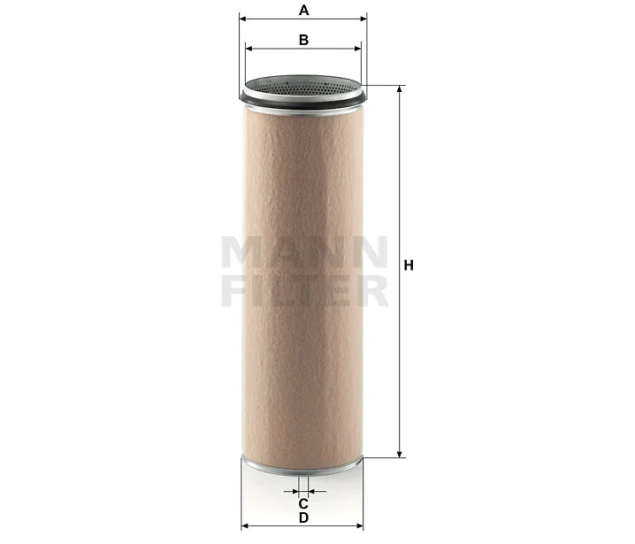 Mann-Filter - CF 2100 - Luftfilterelement (Sekundärelement)