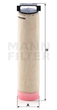 Mann-Filter - CF 355 - Luftfilterelement (Sekundärelement)