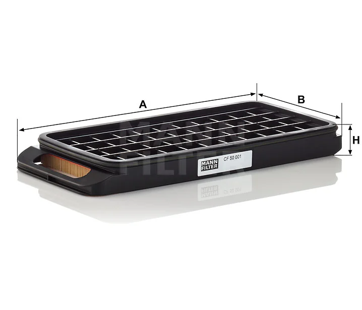 Mann-Filter - CF 50 001 - Luftfilterelement (sekundär Iqoron)