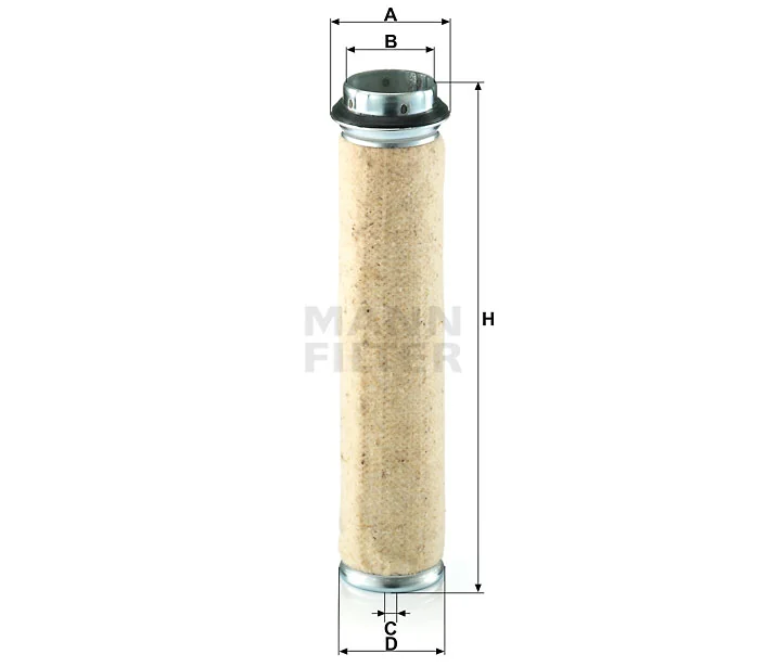 Mann-Filter - CF 600 - Luftfilterelement (Sekundärelement)