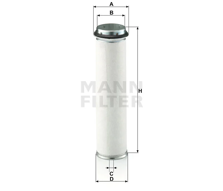 Mann-Filter - CF 811 - Luftfilterelement (Sekundärelement)