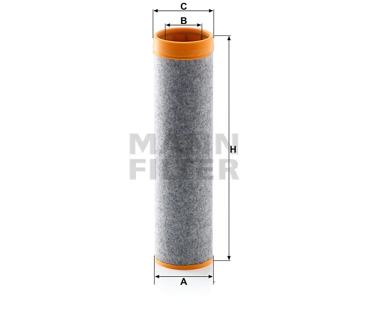 Mann-Filter - CF 902 - Luftfilterelement (Sekundärelement)