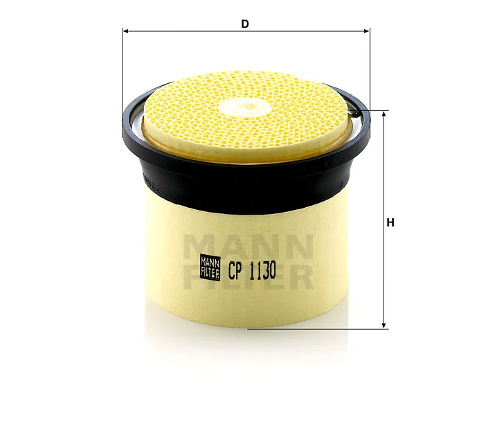 Mann-Filter - CP 1130 - Luftfilterelement (CompacPlus)