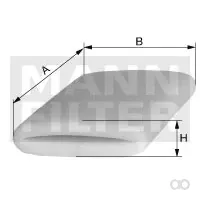 Mann-Filter - CS 51 - Luftfilterelement (Schaumstoff)