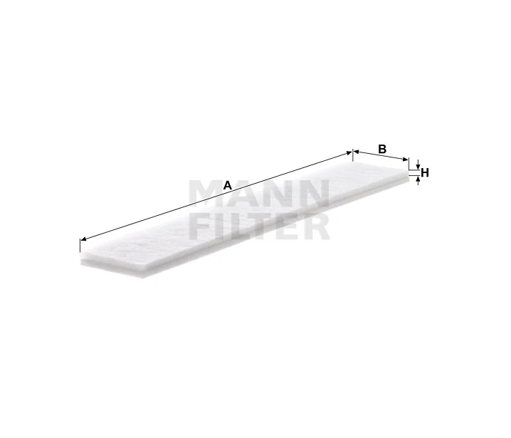 Mann-Filter - CU 108 001 (4) - Innenraumfilterelement