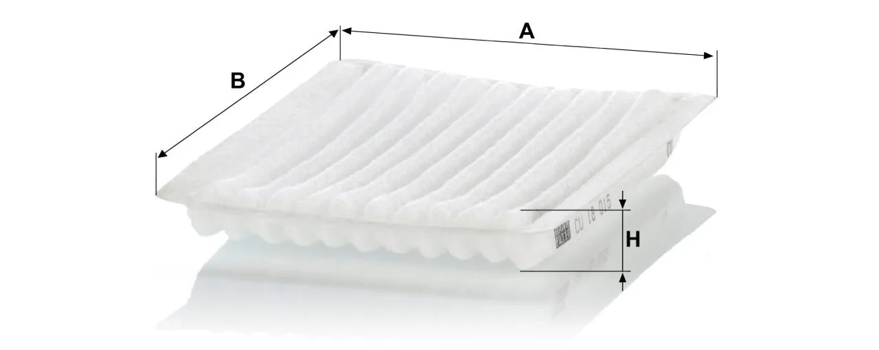 Mann-Filter - CU 18 015 - Innenraumfilterelement