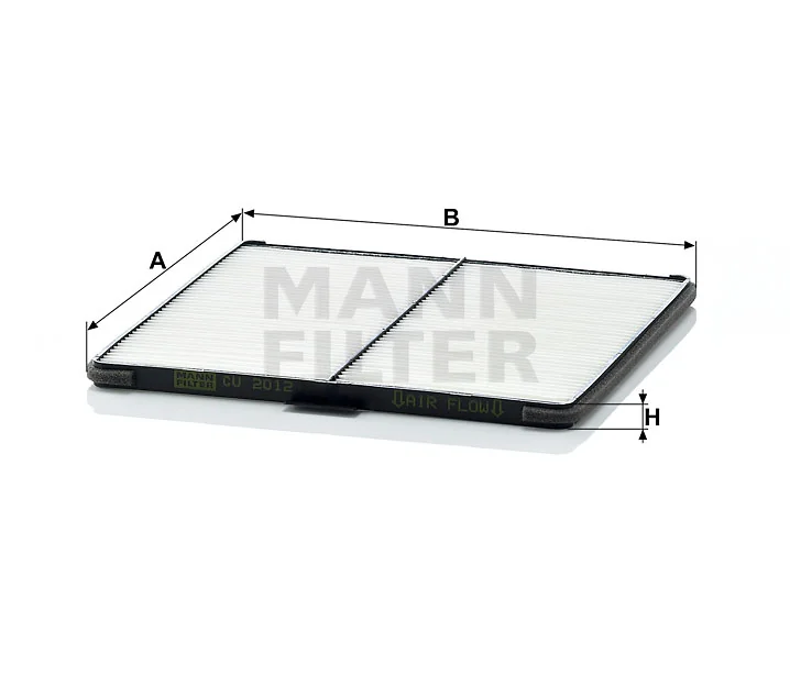 Mann-Filter - CU 2012 - Innenraumfilterelement