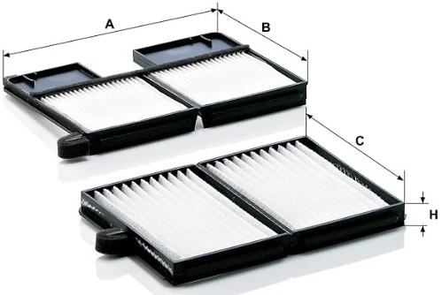 Mann-Filter - CU 21 001-2 - Innenraumfilterelement