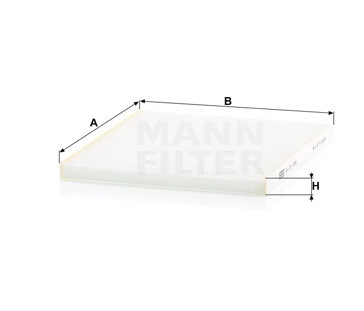 Mann-Filter - CU 21 008 - Innenraumfilterelement
