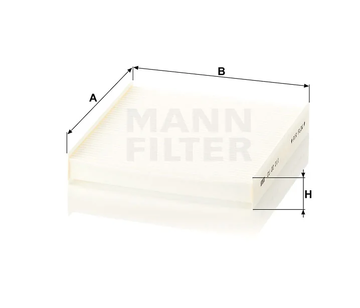 Mann-Filter - CU 22 011 - Innenraumfilterelement