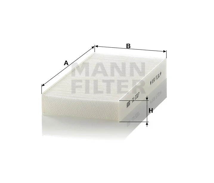 Mann-Filter - CU 2327-2 - Innenraumfilterelement
