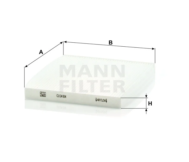 Mann-Filter - CU 24 004 - Innenraumfilterelement