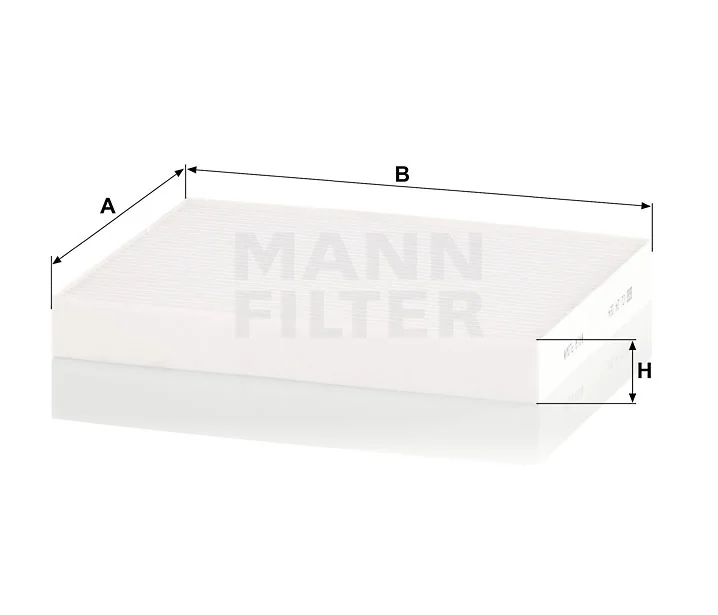 Mann-Filter - CU 24 024 - Innenraumfilterelement